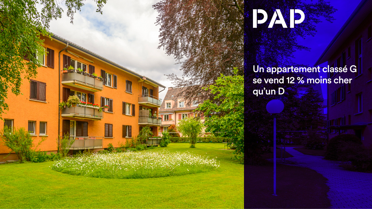 Les appartements ayant une étiquette A se sont vendus en moyenne 16 % plus chers.