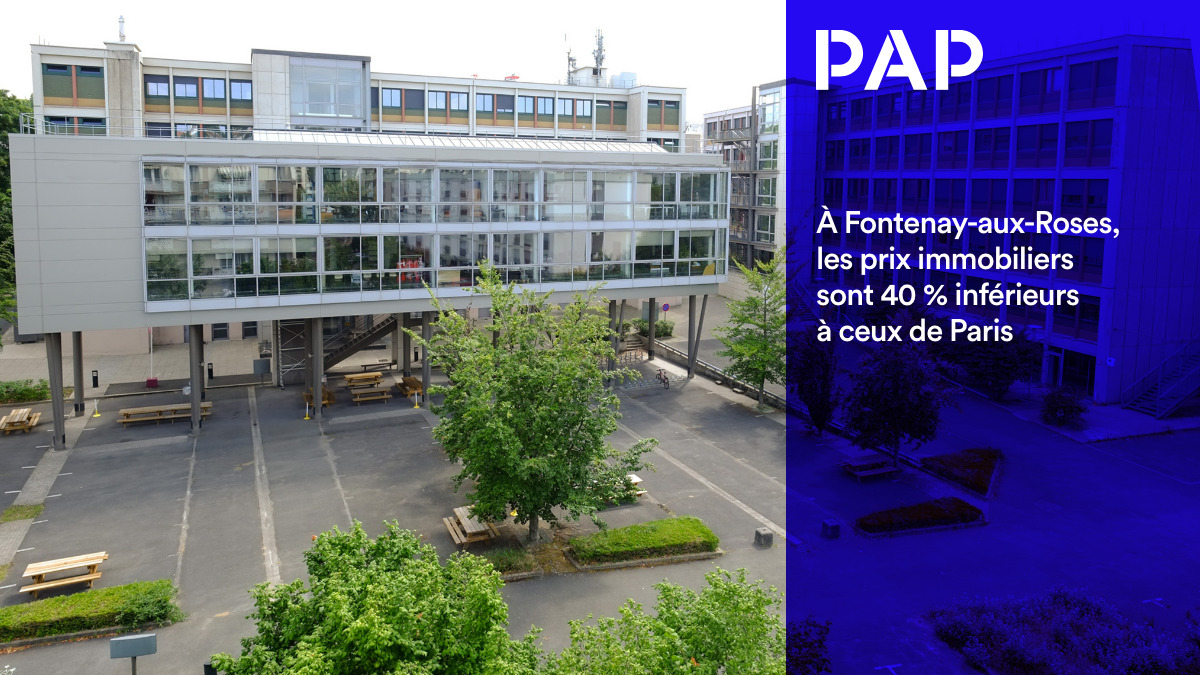 Fontenay-aux-Roses est à seulement 20 minutes de Paris grâce au RER B.