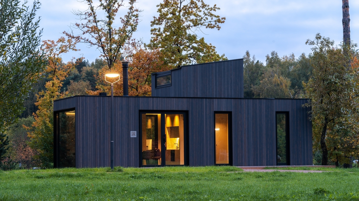 Les maisons en bois sont construites en six mois maximum.