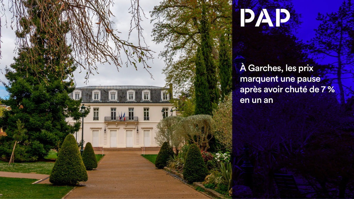 En moyenne, un bien se vend en 65 jours à Garches sur PAP.fr.
