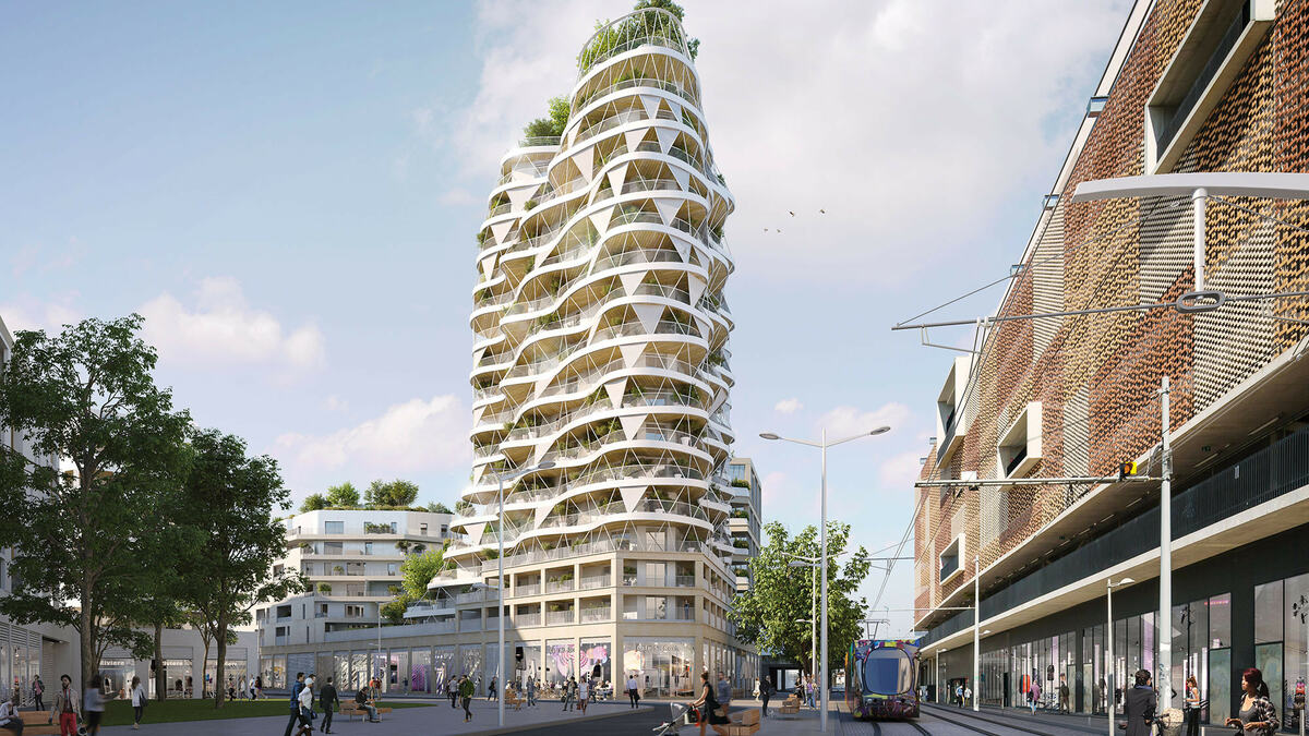 City Roch totalisera 12 500 m² comprenant 76 logements (Higher Roch), 26 logements aidés (So Roch), des bureaux (Roch Office) et des commerces (Roch N'Store).