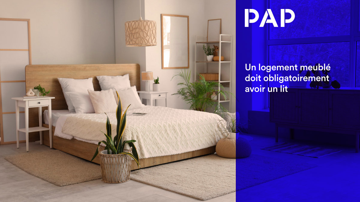 Location meublée le décret impose une literie complète (lit + couette ou couverture).