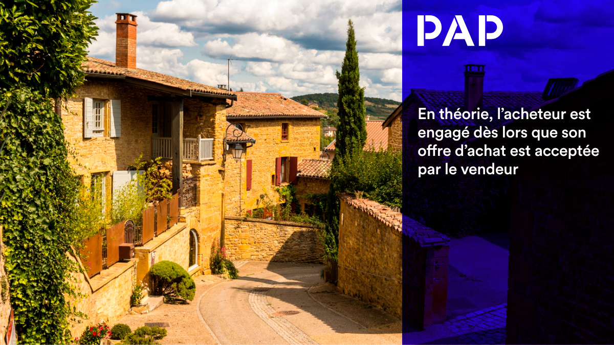 L'offre d'achat pour un bien immobilier n'est ni soumise à un formalisme, ni à un contenu impératif.