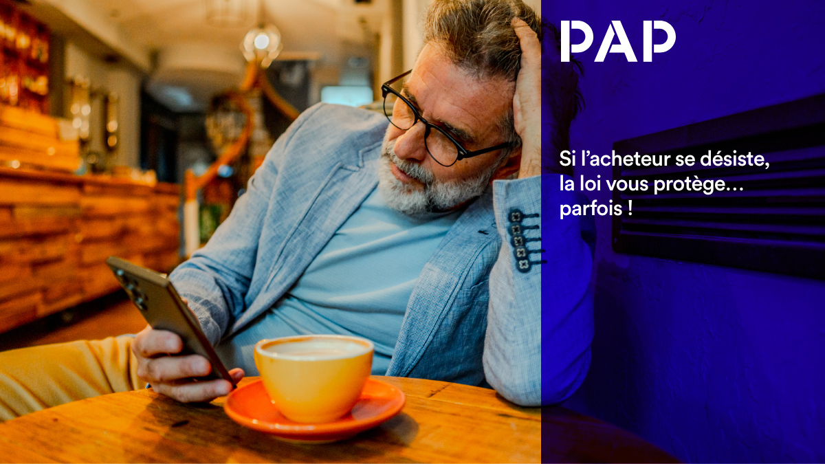 Après le compromis, l’acheteur peut encore se rétracter pendant 10 jours.