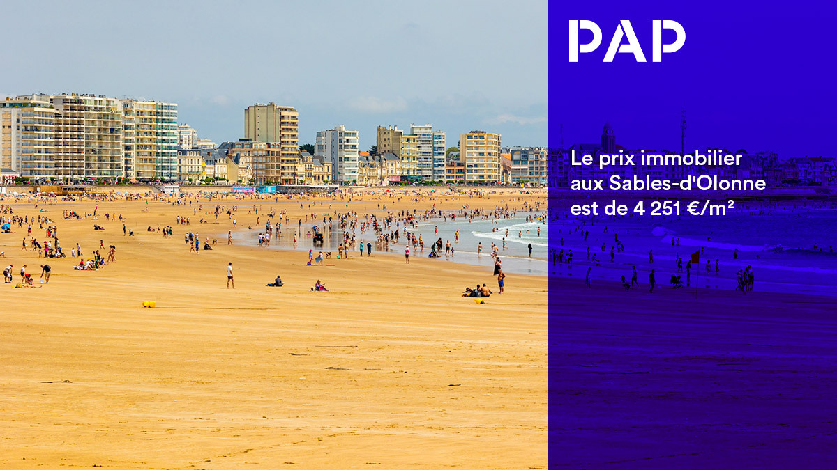 Le délai moyen de vente s'établit à 66 jours aux Sables-d'Olonne.