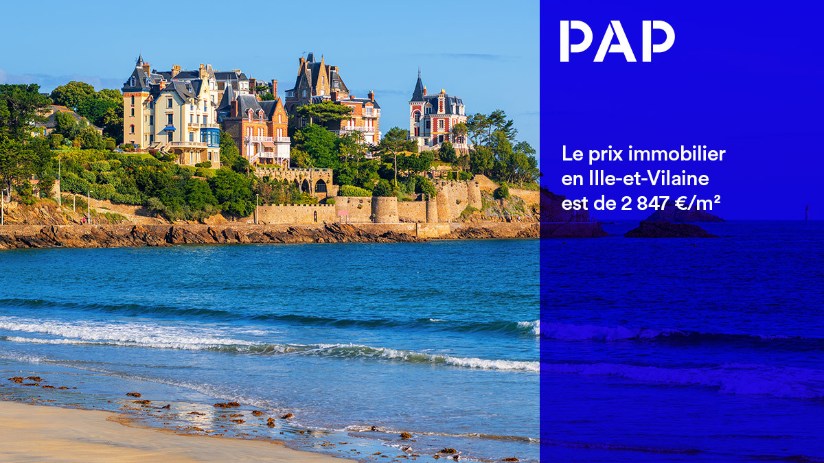À Dinard, le prix moyen atteint 5.441 €/m².