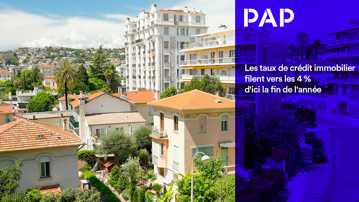À Nice, un taux à 4 % fait perdre 3 m² pour un budget de 1.500 €/mois.