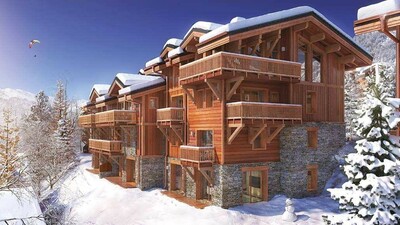 Une nouvelle résidence à Courchevel © Imhotep