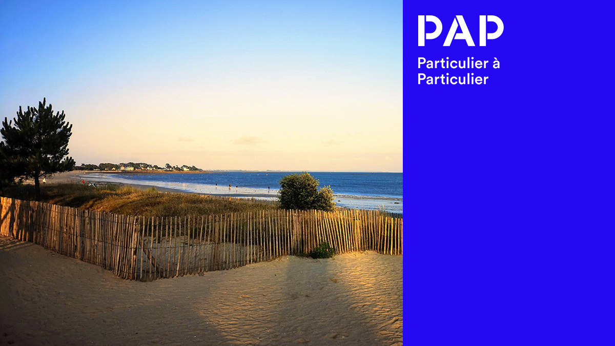 Plage de Carnac.