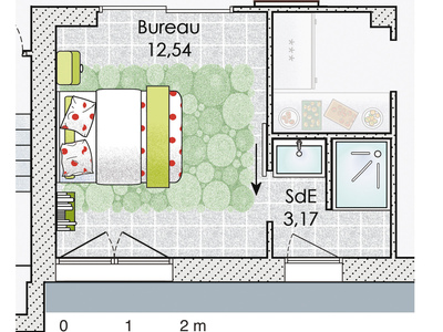 Plan de maison : Une maison sur trois niveaux | Faire construire sa maison