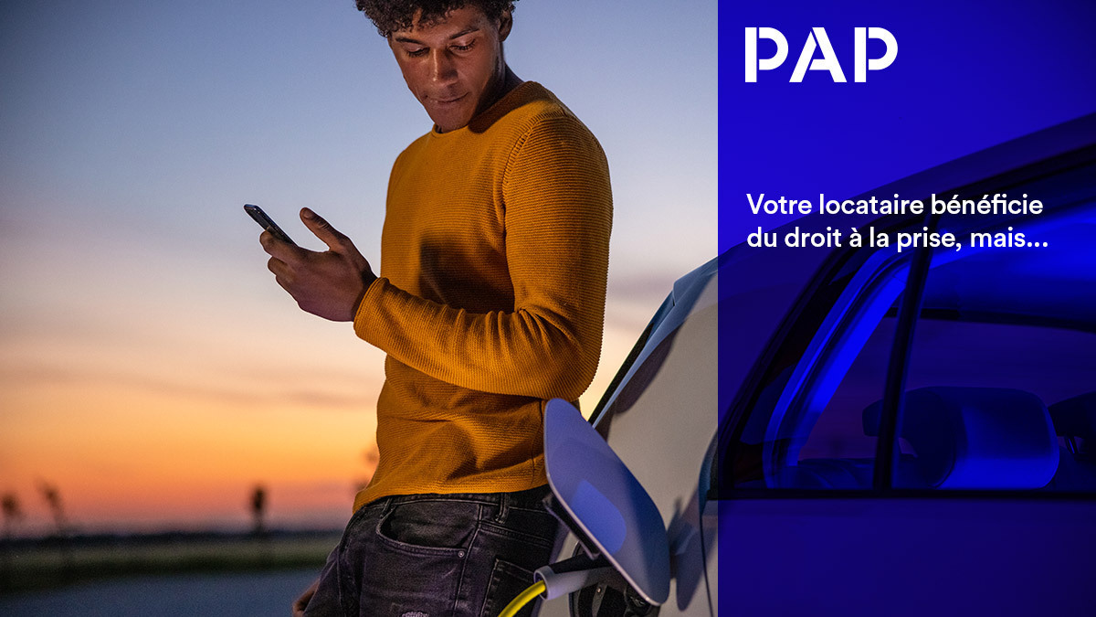 La borne peut rester et devenir un vrai plus pour relouer le bien.