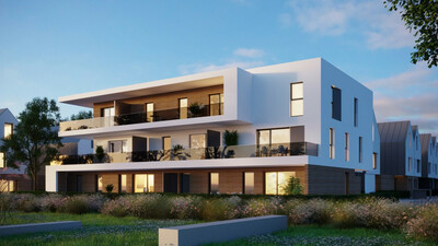 À Mundolsheim (67), un lotissement neuf mutualise les espaces © Perspective Immobilier