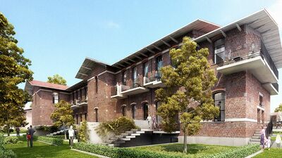 Urbanisme : aux portes de Lille, logements haut de gamme pour un ancien site hospitalier © Groupe Capelli