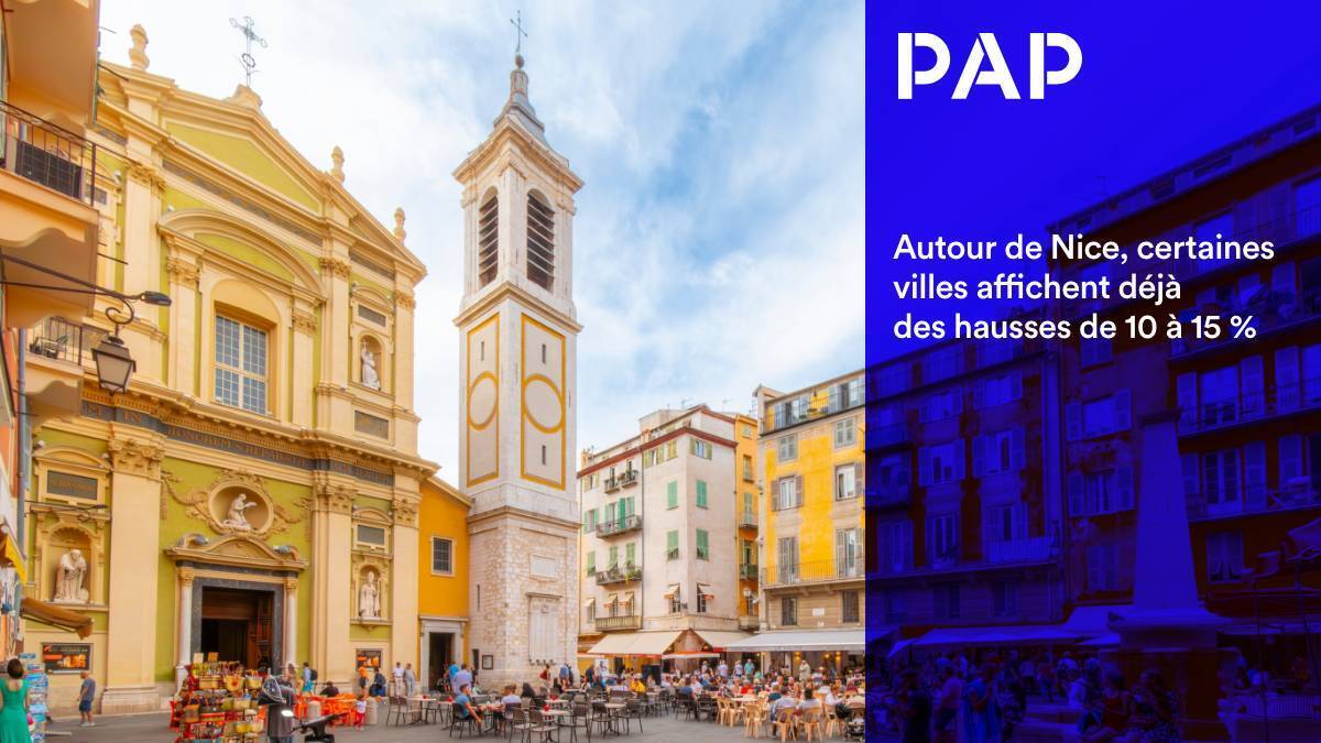 Autour de Nice, les villes périphériques attirent de plus en plus…