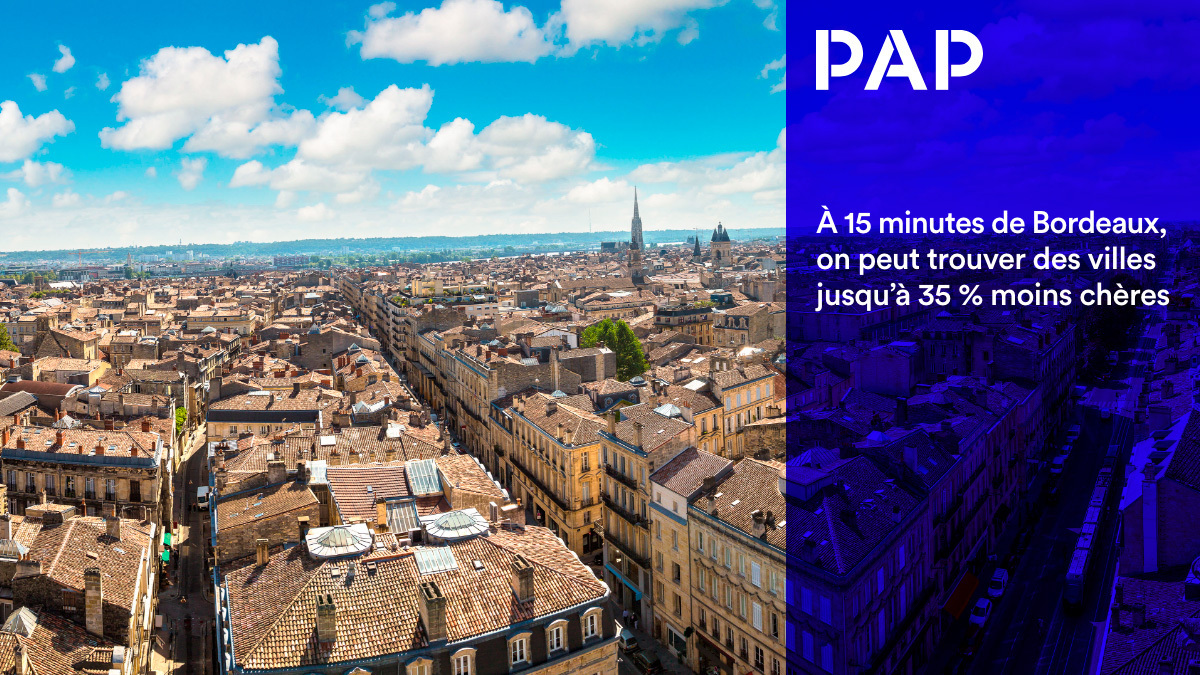 Vivre à 15 min de Bordeaux, calme, espace et connexion rapide à la ville.