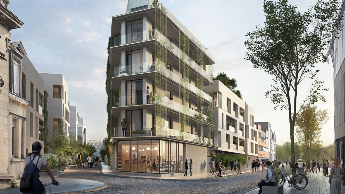 Les Promenades d’Olene, dans le quartier de Sernam-Boulingrin, à Reims.