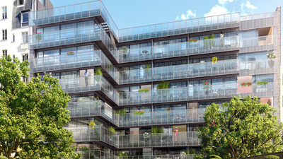 Paris : une résidence de charme s’installe à Montparnasse © Infime Architecture/Studio Putman