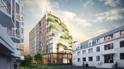 Rennes s’offre une résidence en bois exemplaire © Architectures Plurielles