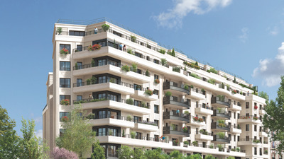 Immobilier neuf : une nouvelle adresse Art déco à Saint-Ouen-sur-Seine © BNP Paribas Immobillier