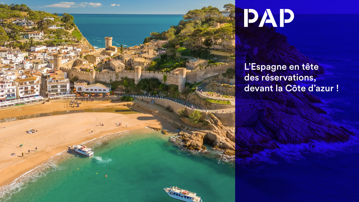 La mer, grande gagnante des vacances avec plus de 2/3 des séjours enregistrés.