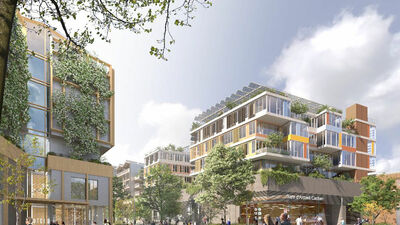 Cachan : autour de la gare, un éco quartier va sortir de terre © DR