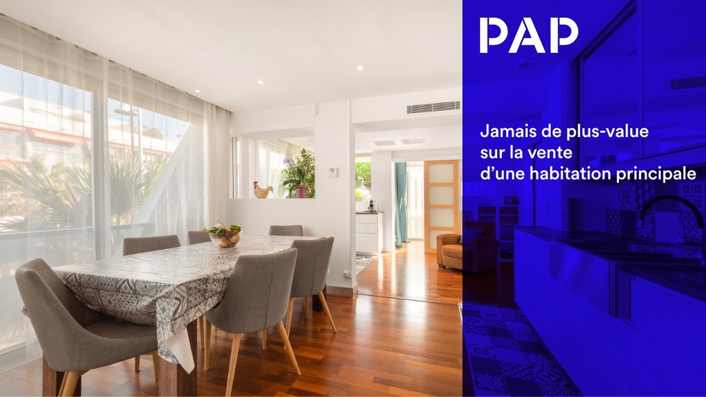 Exonération de la plus-value immobilière des résidences principales | PAP
