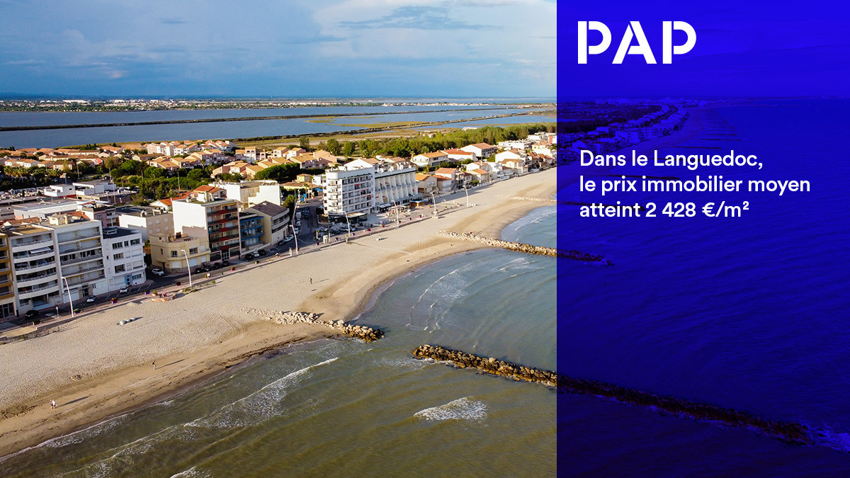 Palavas-les-Flots dépasse les 5.000 €/m².