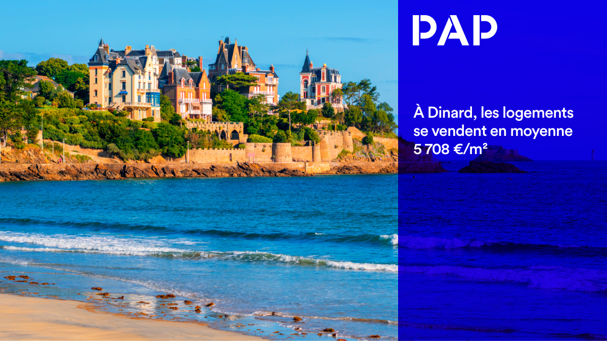 Dinard fait partie des rares villes où les prix sont restés stables en 2024.