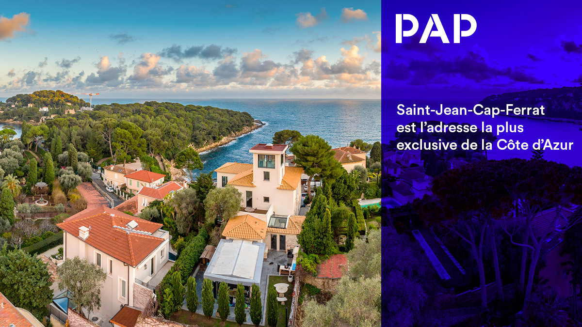 Les maisons à Saint-Jean-Cap-Ferrat peuvent atteindre les 37.000 €/m²...