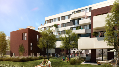 Lille : le quartier Gambetta accueille un nouveau programme © Nacarat