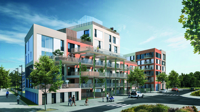 Toulouse : une opération immobilière modulable © Crédits 3D visioloab