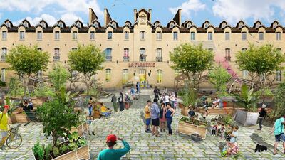 Urbanisme : à Nanterre, le site de l’hôpital fait peau neuve © Groupe Crédit Agricole