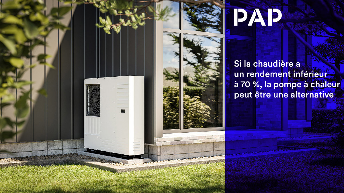 Le prix d'une pompe à chaleur air/eau oscille entre 65 et 90 €/m² chauffé.