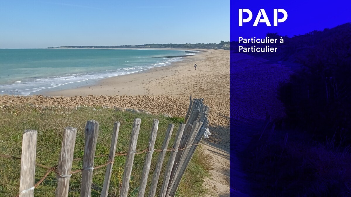 L'île de Ré et ses plages de sable fin face à l'océan.