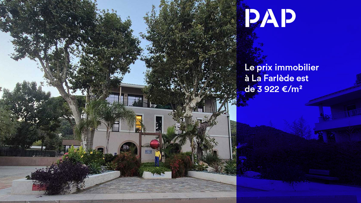 À La Farlède, les prix immobiliers ne sont pas près de baisser.