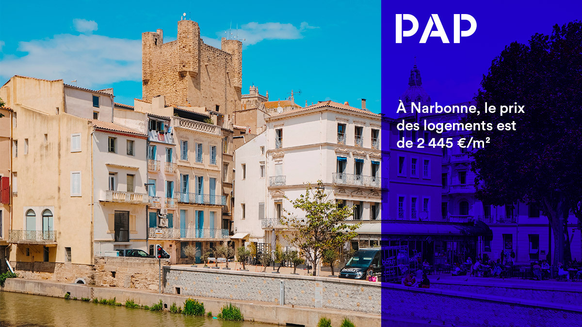 À Narbonne, les prix grimpent de 6,2 % sur un an.
