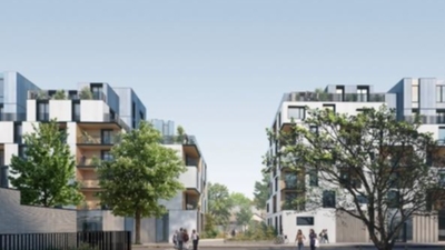 À Tours, un projet écologique réinvente la ville © Jean-Paul Viguier et Associés
