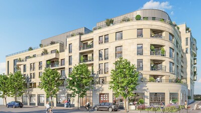 Neuf : une résidence en pierre de taille à Rosny-sous-Bois © Verrecchia