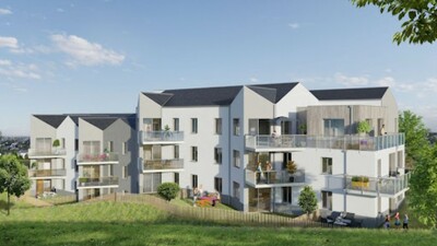 Bretagne : une résidence entre ville et nature © Kermarrec Promotion