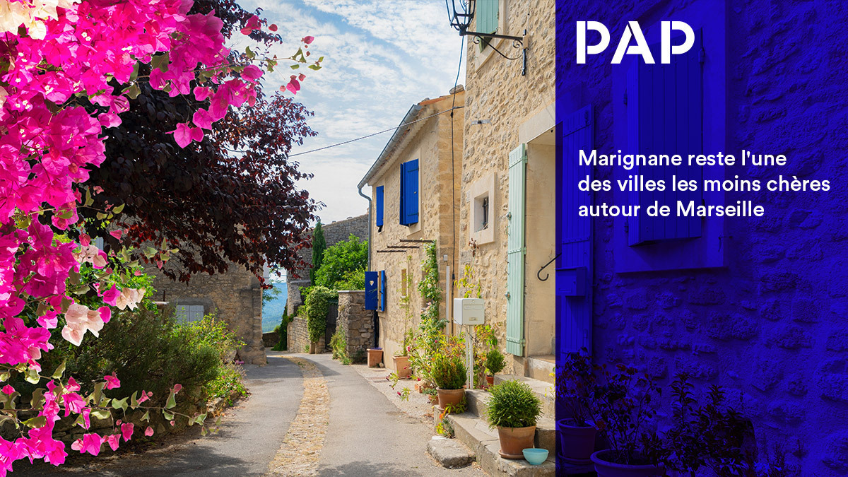 Marignane, des prix encore accessibles avec un potentiel de hausse.