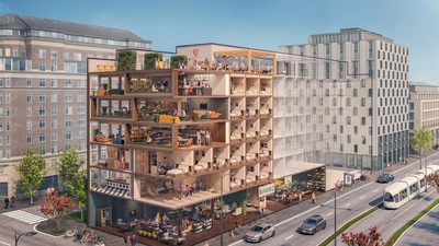 Immobilier : des résidences services dédiées au coliving © Vinci Immobilier