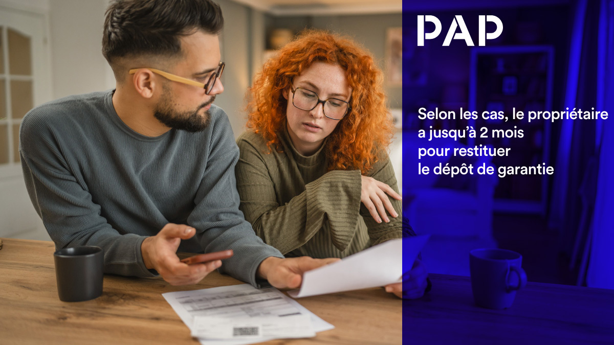 Le délai de restitution du dépôt de garantie court dès la remise des clés.