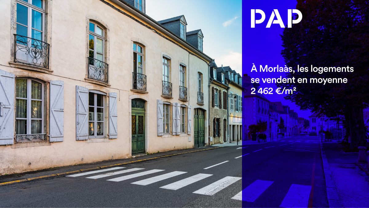 En cinq ans, les prix immobiliers à Morlaàs ont gagné plus de 16 %.