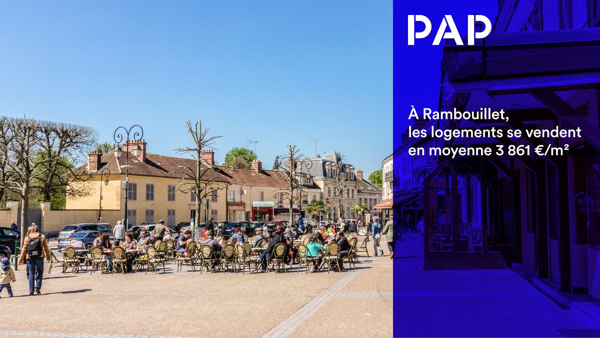 À Rambouillet, un deux-pièces se vend en moyenne autour de 182.900 €