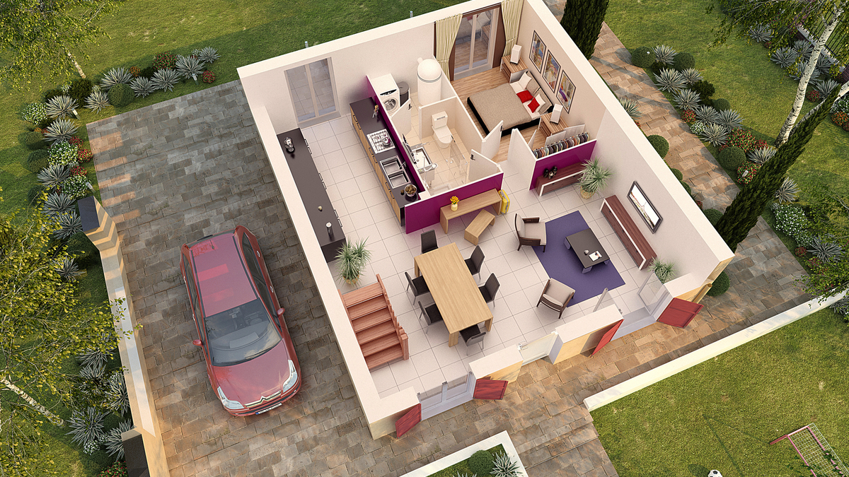 Découvrez les tendances pour dessiner votre plan. www.habitat-parcoeur.com