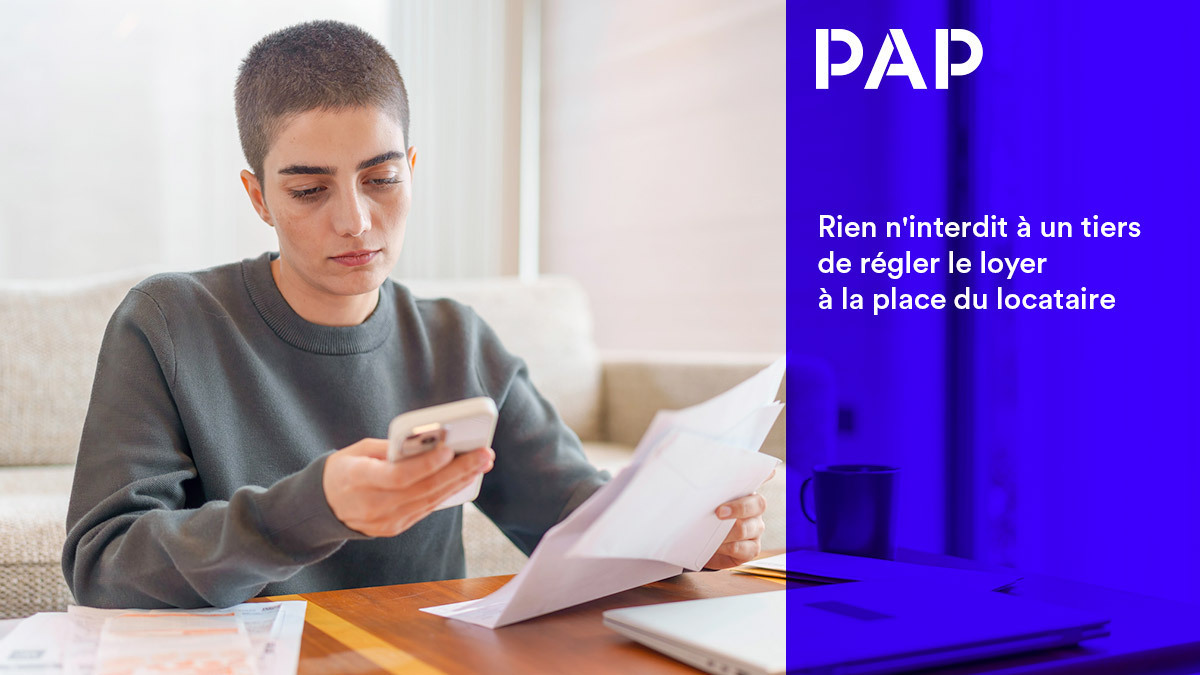 Un propriétaire peut accepter qu’un tiers paie le loyer à la place du locataire.