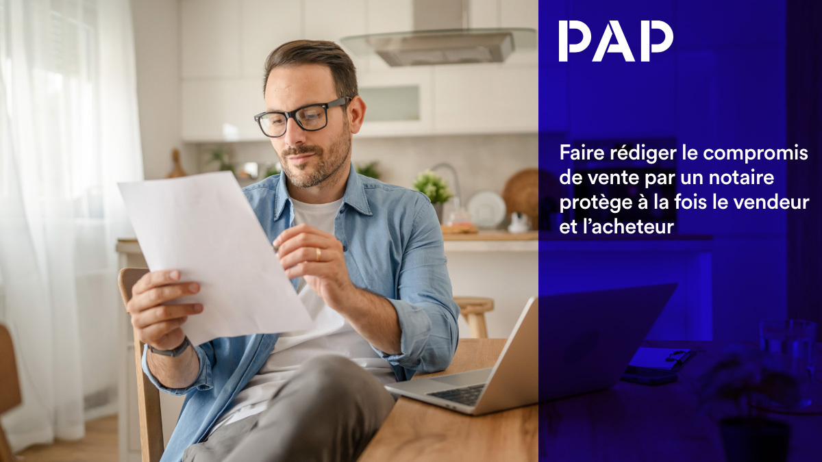Le compromis engage, votre notaire vous accompagne.
