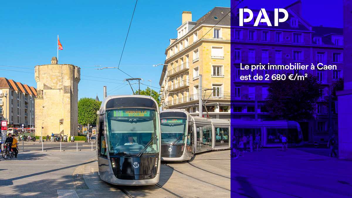Un studio de 25 m² à Caen, c'est 63.150 €. À Paris, comptez 237.500 €