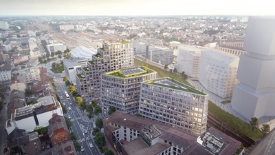 Rennes : la ville réinventée © VinkVisuels