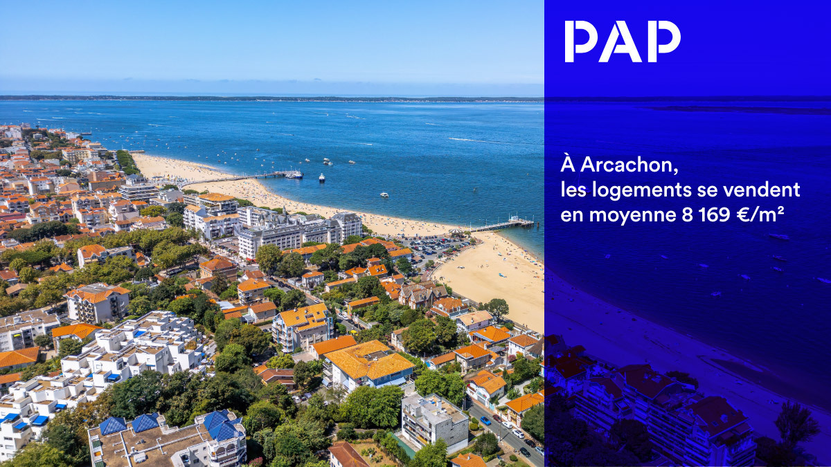 À Arcachon, les prix rivalisent avec ceux de Paris.